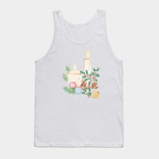 Christmas decoration painting Tank Top